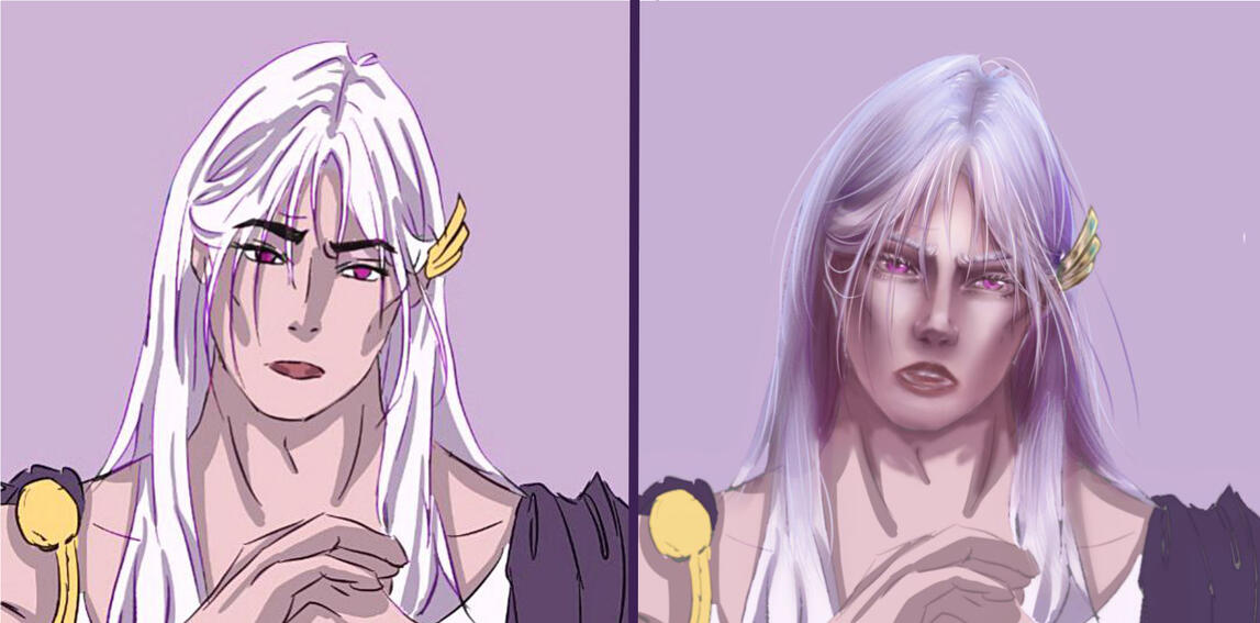 Before vs After rendering